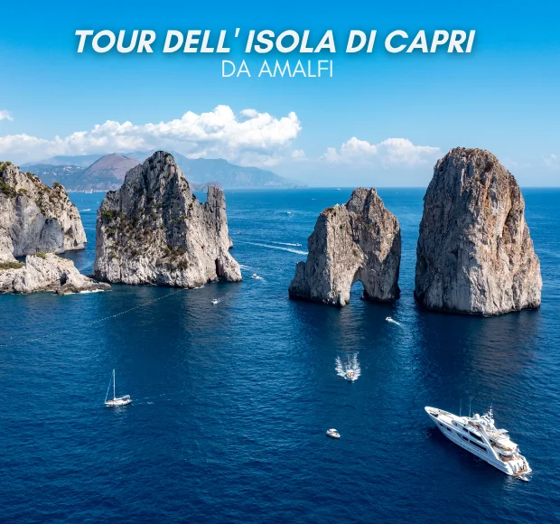 Partenza dal porto di Amalfi