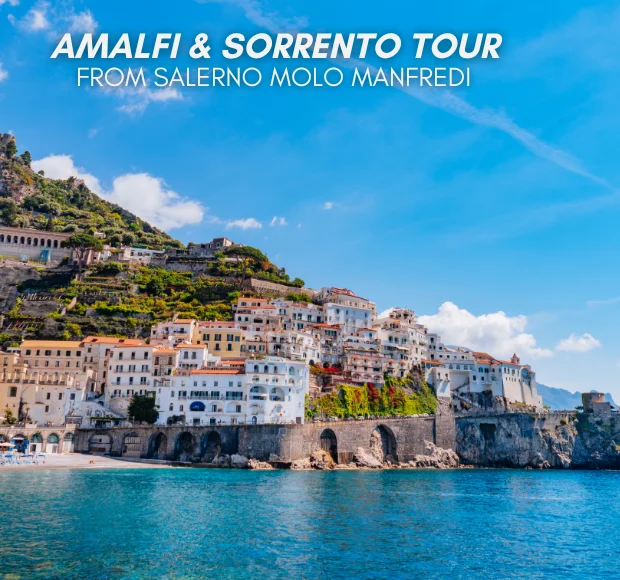 Tour from Salerno to Amalfi and Sorrento in one day