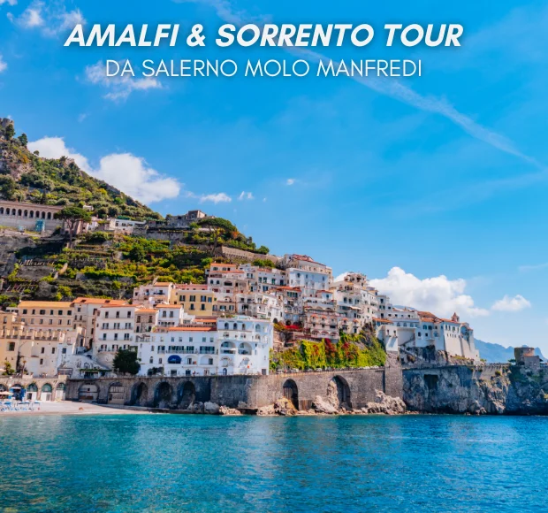 Tour da Salerno ad Amalfi e Sorrento in un giorno
