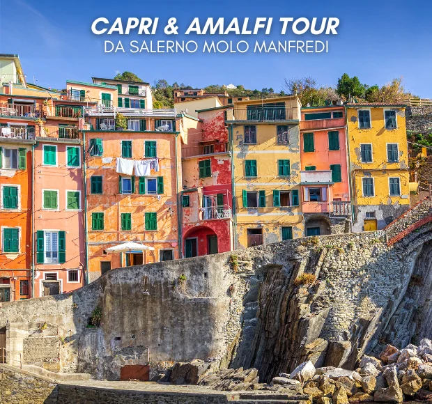 Capri & Amalfi Tour in partenza da Salerno