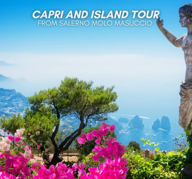 Tour dell’Isola di Capri da Salerno (Molo Masuccio)