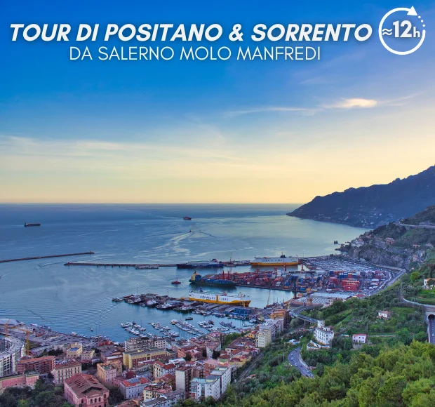 Tour da Salerno a Positano e Sorrento
