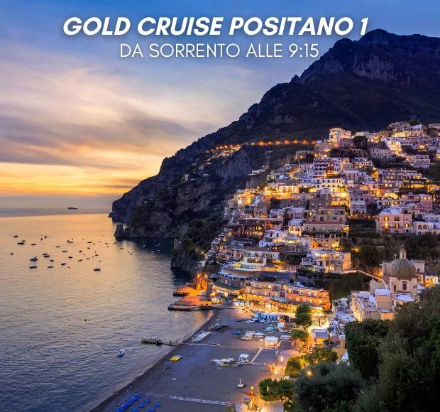 Gold Cruise Positano 1: mini-crociera Costiera Amalfitana