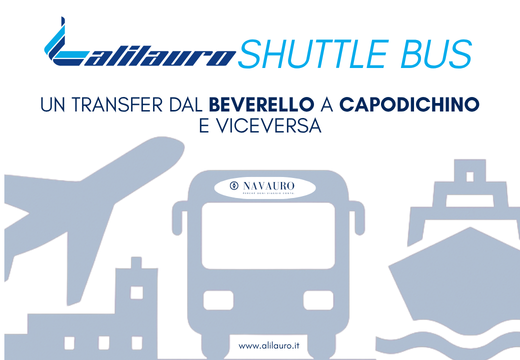 Servizio Shuttle Bus tra Aeroporto di Napoli e Molo Beverello