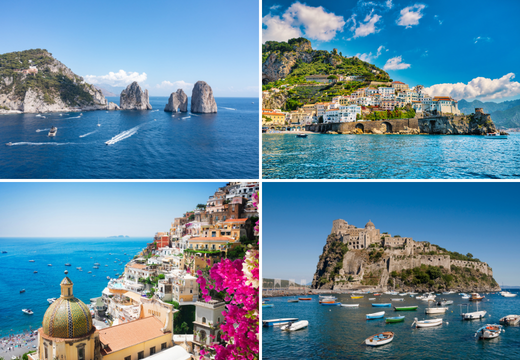 Tour ed esperienze nel Golfo di Napoli e nella Costiera Amalfitana